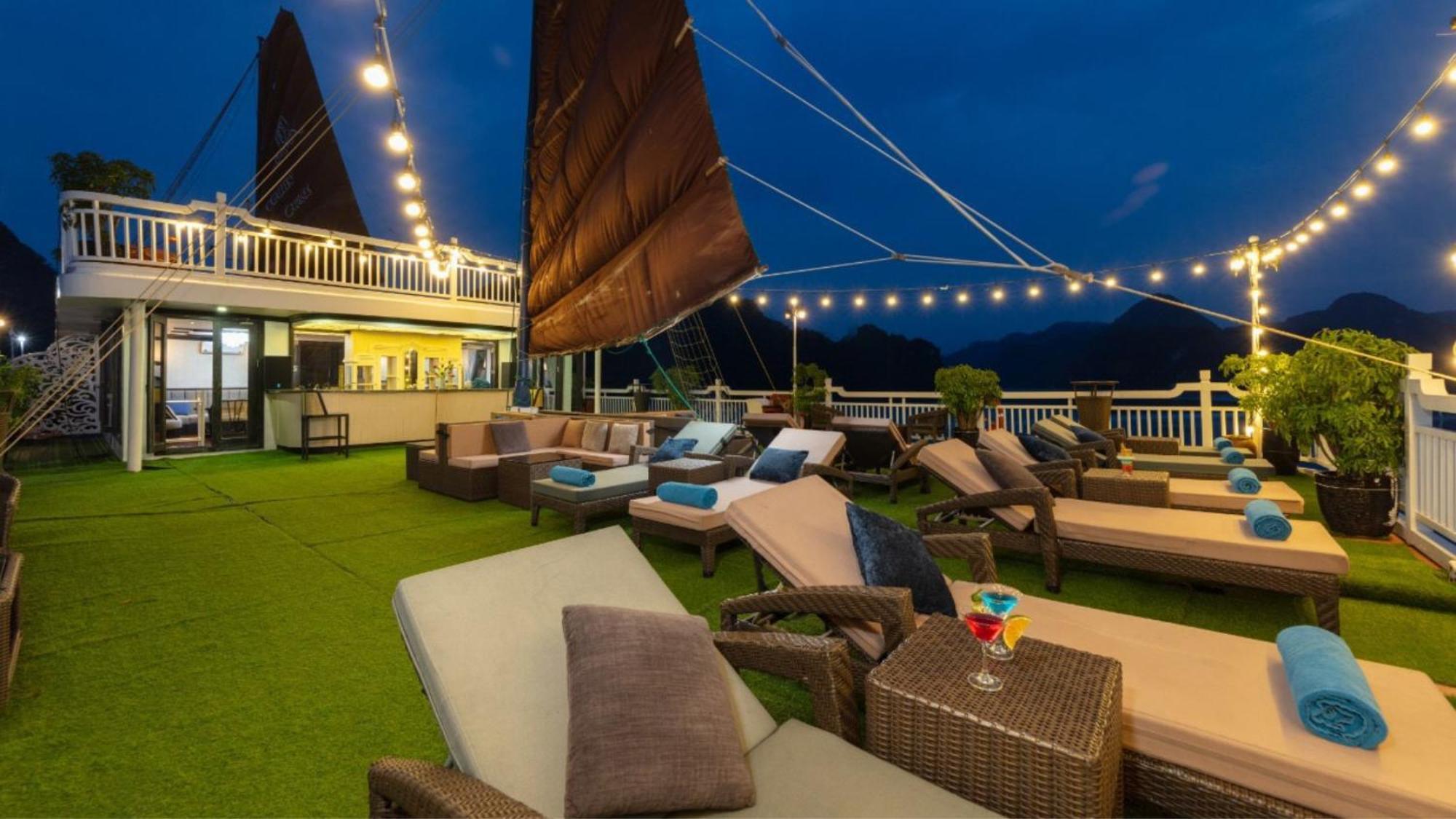 Lotus Elegance Cruise Hotell Ha Long Eksteriør bilde